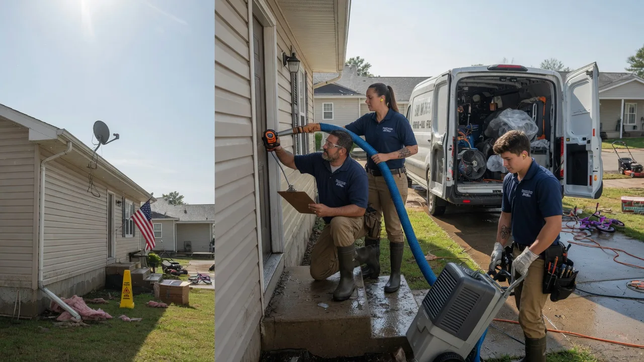 Ceiling Water Damage Restoration in Withams, VA near me